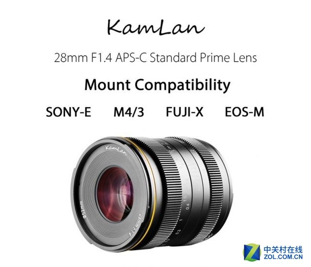 国产Kamlan的28mm f\/1.4镜头怎么样?