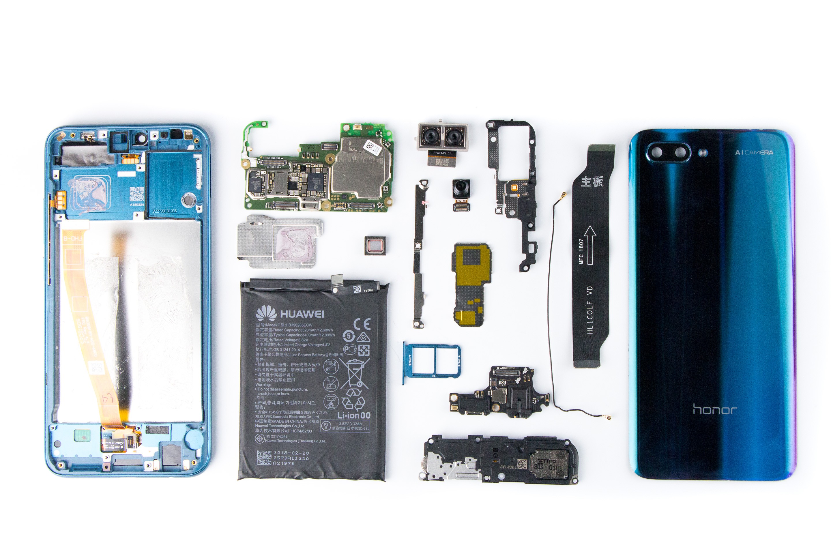 荣耀10拆解难度怎样换电池是否容易